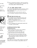 Preview for 6 page of Bionaire TwinHeat BCH3210 Instruction Leaflet