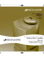 Bionaire TwinHeat BCH3230 Instruction Leaflet preview