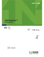 Bioneer AllInOneCycler User Manual предпросмотр