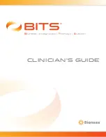 Preview for 2 page of Bioness BITS Clinicians Manual