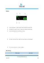 Предварительный просмотр 89 страницы Bionet BM Elite Series Instructions For Use Manual