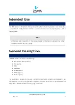 Предварительный просмотр 8 страницы Bionet BM1 User Manual