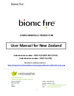 Предварительный просмотр 1 страницы Bionic fire RAIS User Manual