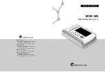 Предварительный просмотр 1 страницы Bionics BCM-600 Manual