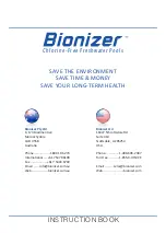 Preview for 12 page of Bionizer BioDoser Instruction Book