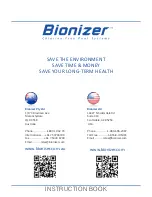 Preview for 16 page of Bionizer Eco - Oxidizer Instruction Book