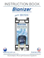 Preview for 1 page of Bionizer PH BOSS Instruction Book