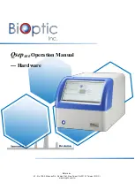 Preview for 1 page of BiOptic Qsep 400 Operation Manual