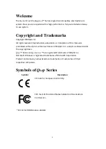 Preview for 2 page of BiOptic Qsep1 Operation Manual