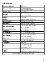 Предварительный просмотр 24 страницы BIOS Diagnostics BD270 Instruction Manual