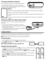 Предварительный просмотр 9 страницы BIOS Diagnostics PROTOCOL BD352 Instruction Manual