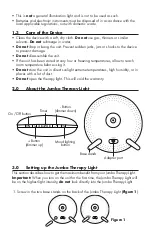 Preview for 2 page of BIOS LIVING Jumbo Therapy Light Instruction Manual