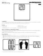 Preview for 1 page of BIOS LIVING SC423 Instruction Manual