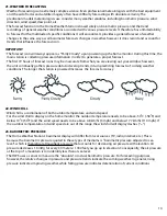 Preview for 15 page of BIOS WEATHER BW951 Instruction Manual