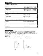 Предварительный просмотр 5 страницы BIOS WEATHER Indoor/Outdoor Wireless Thermometer Instruction Manual