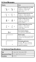 Preview for 9 page of BIOS Diagnostics halo 235DI Instruction Manual