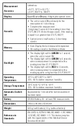 Preview for 10 page of BIOS Diagnostics halo 235DI Instruction Manual