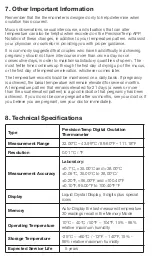 Preview for 10 page of BIOS PRECISION TEMP 245DI Instruction Manual