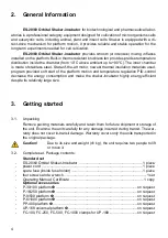 Предварительный просмотр 4 страницы Biosan ES-20/60 Operating Manual