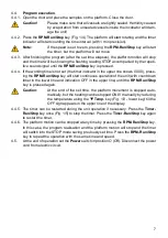 Предварительный просмотр 7 страницы Biosan ES-20/60 Operating Manual