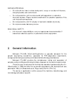 Preview for 5 page of Biosan Microspin FV-2400 Operating Manual