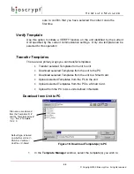 Предварительный просмотр 41 страницы bioscrypt V-PASS Operation Manual