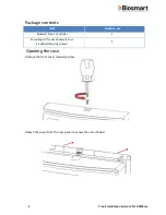 Предварительный просмотр 6 страницы BioSmart Prox-E Installation Manual