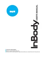 Biospace inbody s10 User Manual предпросмотр