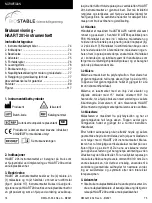 Предварительный просмотр 38 страницы BioStable HAART 201 Instructions For Use Manual