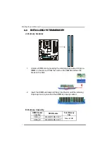 Предварительный просмотр 10 страницы Biostar 945PL-M7 Setup Manual