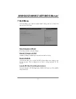 Preview for 38 page of Biostar A880G Bios Setup Manual