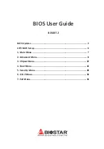 Предварительный просмотр 1 страницы Biostar B350ET2 User Manual