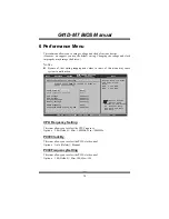 Предварительный просмотр 31 страницы Biostar G41-M7 Bios Manual