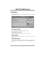 Предварительный просмотр 34 страницы Biostar G41-M7 Bios Manual