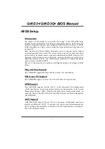 Предварительный просмотр 2 страницы Biostar G41D3+ Bios Manual