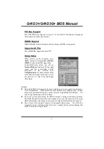 Предварительный просмотр 3 страницы Biostar G41D3+ Bios Manual