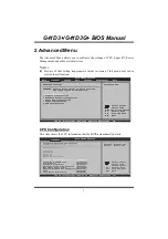 Предварительный просмотр 8 страницы Biostar G41D3+ Bios Manual