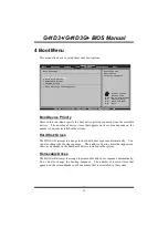 Предварительный просмотр 22 страницы Biostar G41D3+ Bios Manual