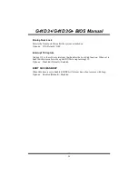 Предварительный просмотр 24 страницы Biostar G41D3+ Bios Manual