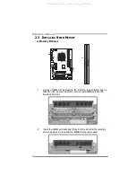 Предварительный просмотр 10 страницы Biostar GF7025-M2 SE Setup Manual