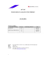 Preview for 1 page of Biostar M7 VIF Test Report