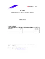 Предварительный просмотр 1 страницы Biostar M7 VKH Engineering Validation Test Report