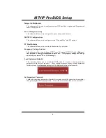 Предварительный просмотр 5 страницы Biostar M7VIP Pro Bios Setup Manual