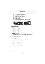 Предварительный просмотр 6 страницы Biostar NF500 754 Manual