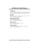 Preview for 24 page of Biostar NF720D A2G PLUS - BIOS Manual