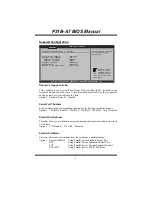 Предварительный просмотр 10 страницы Biostar P31B-A7 - BIOS Manual