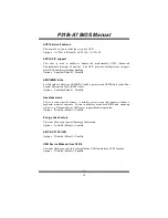 Предварительный просмотр 15 страницы Biostar P31B-A7 - BIOS Manual