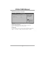 Предварительный просмотр 18 страницы Biostar P31B-A7 - BIOS Manual