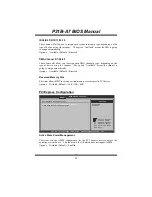 Предварительный просмотр 21 страницы Biostar P31B-A7 - BIOS Manual