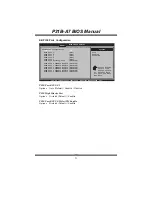 Предварительный просмотр 22 страницы Biostar P31B-A7 - BIOS Manual